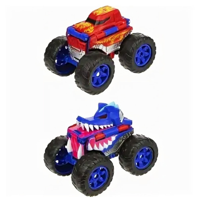 Машинка- трансформер Transcar Double Вульф-трак 1toy  Т21862